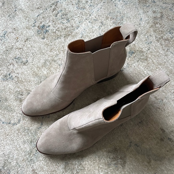 Rag & Bone Tan Water Suede Ankle Chelsea Boots - Picture 3 of 10
